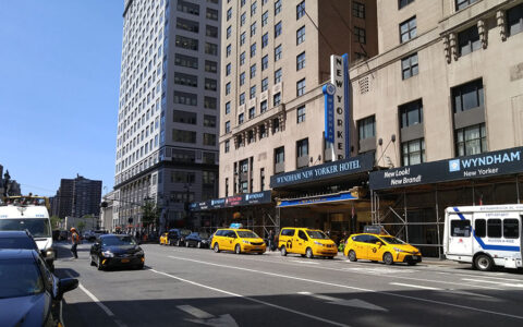 2017 New Yorker Hotel, home of Nikola Tesla, who lived there from 1933 until his death in 1943 in room 3327.