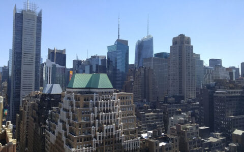 2017 New Yorker Hotel Tesla Room 3327 Bedroom View